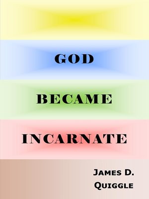 cover image of God Became Incarnate